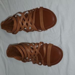 Tan Gladiator Sandals